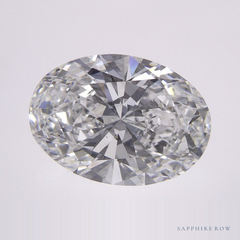 2.53 ct lab-grown diamond, oval cut | Sapphire Row · cut6