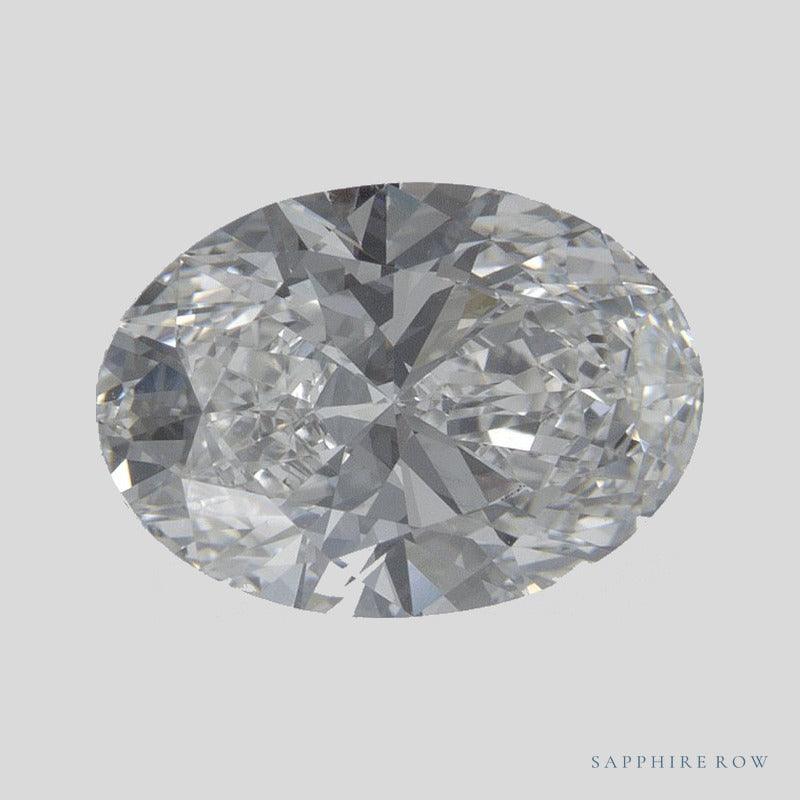2.53 ct lab-grown diamond, oval cut | Sapphire Row · cut4 · cut5