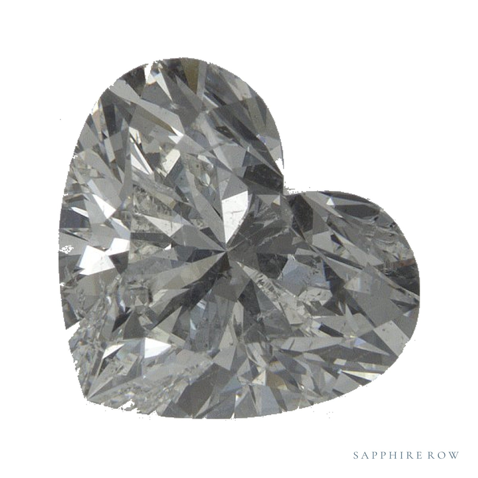 2.52 ct natural diamond, heart cut | Sapphire Row · cut4