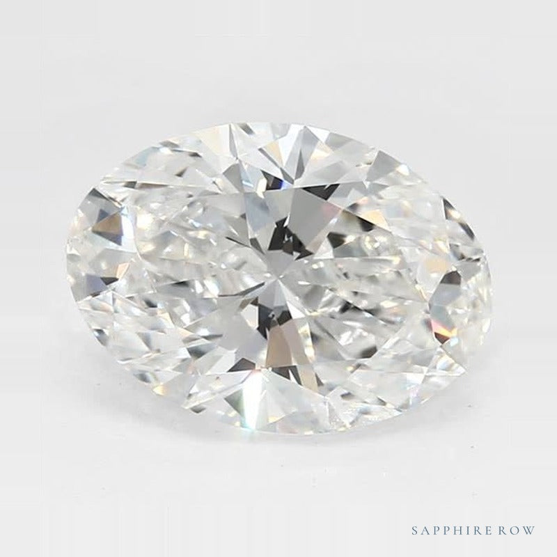 2.52 ct lab-grown diamond, oval cut | Sapphire Row · cut7