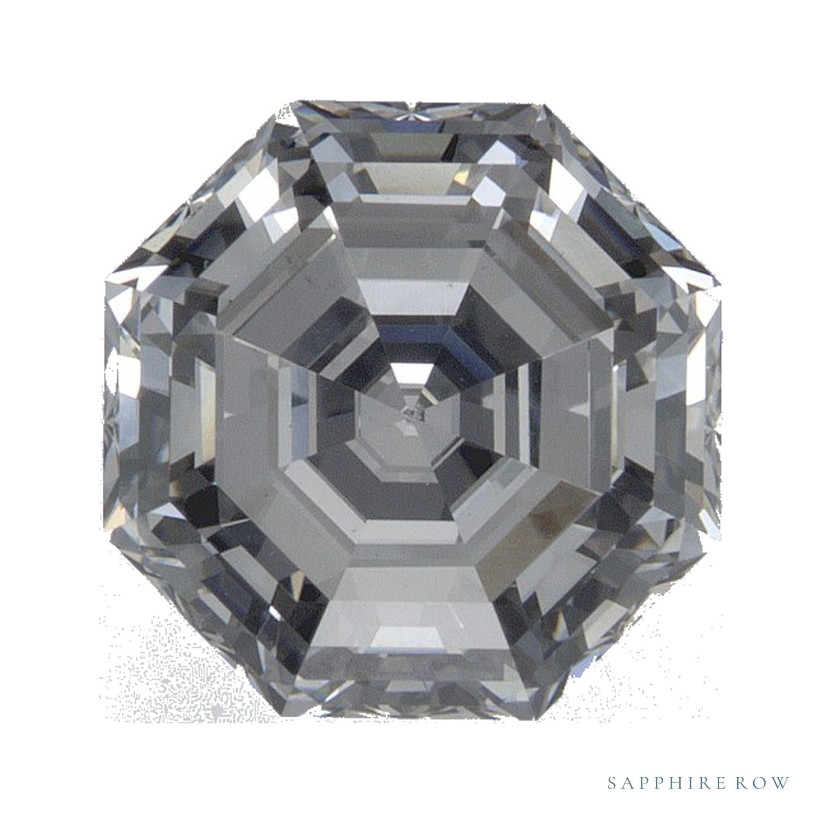 2.51 ct lab-grown diamond, octagon cut | Sapphire Row · cut4