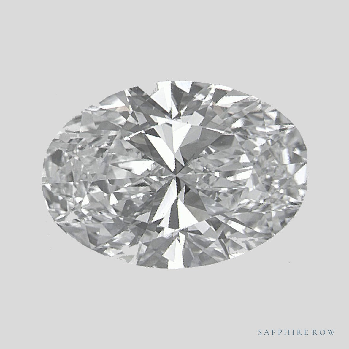 2.51 ct lab-grown diamond, oval cut | Sapphire Row · cut4 · cut5