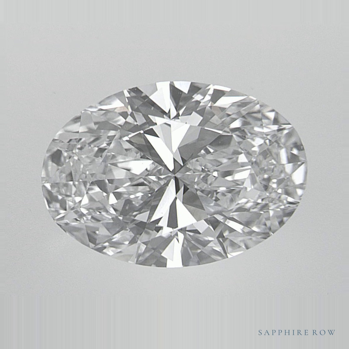 2.51 ct lab-grown diamond, oval cut | Sapphire Row · cut6
