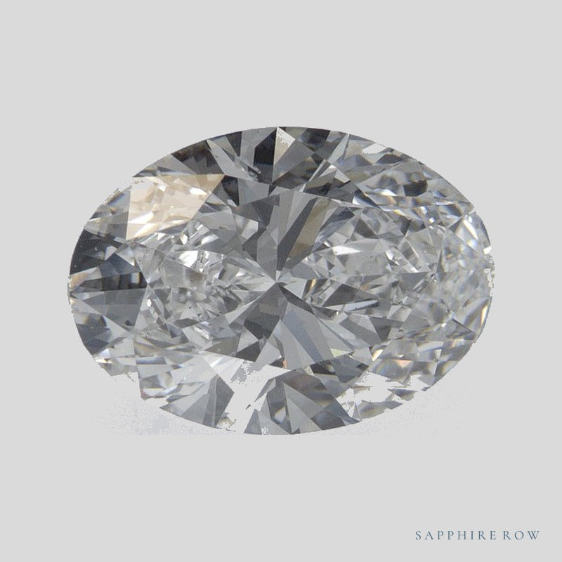 2.51 ct lab-grown diamond, oval cut | Sapphire Row · cut4 · cut5