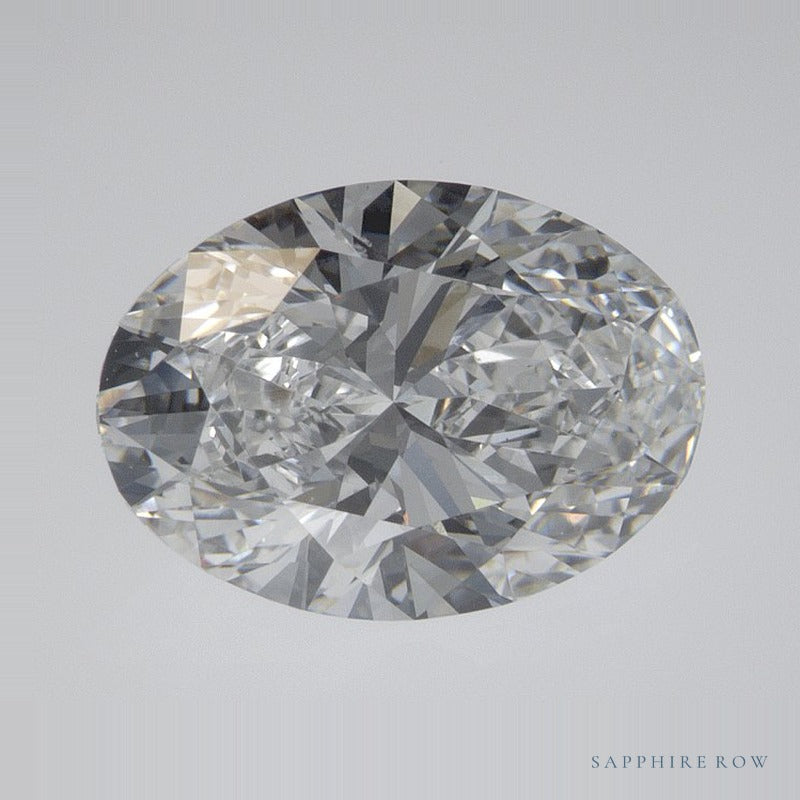 2.51 ct lab-grown diamond, oval cut | Sapphire Row · cut6