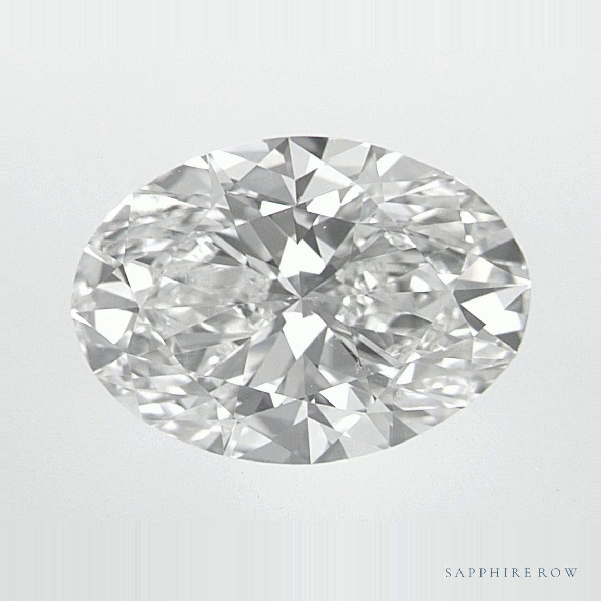 2.50 ct natural diamond, oval cut | Sapphire Row · cut6