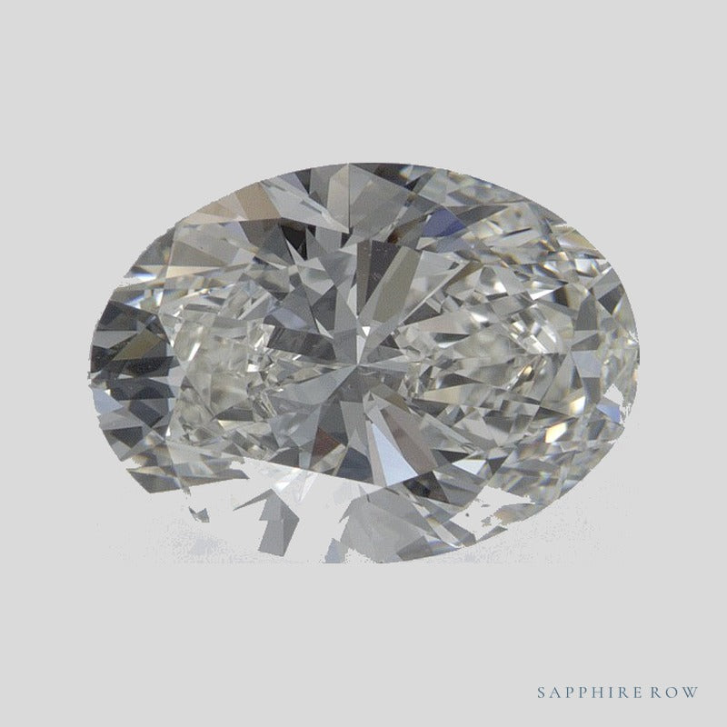2.50 ct natural diamond, oval cut | Sapphire Row · cut4 · cut5