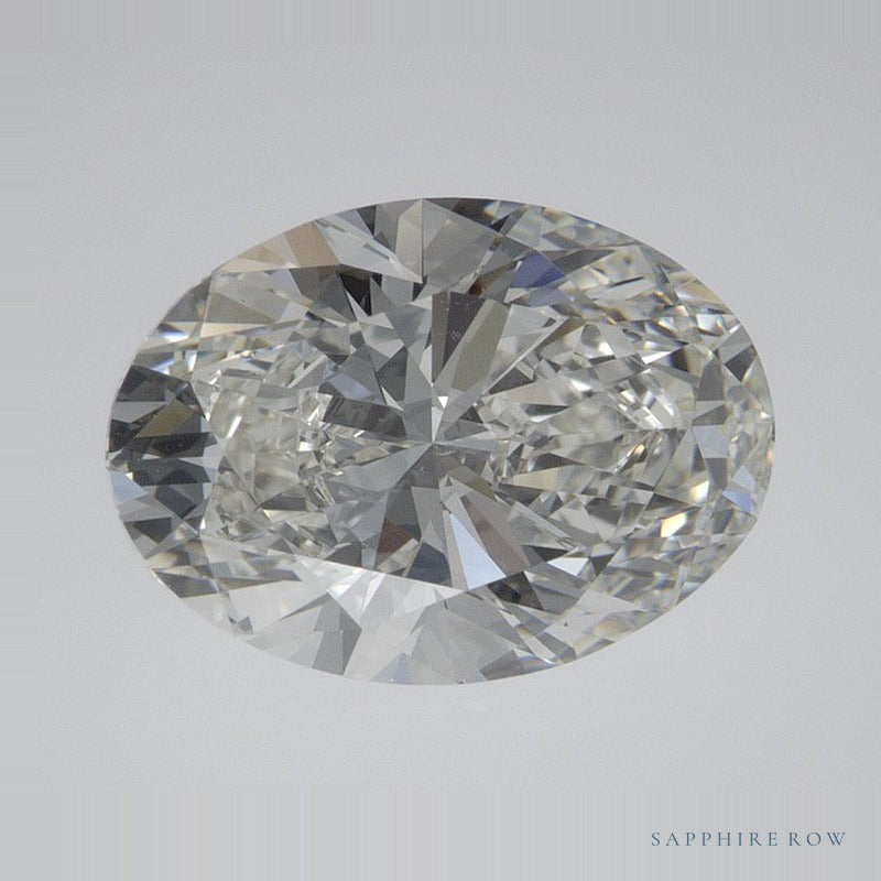 2.50 ct natural diamond, oval cut | Sapphire Row · cut6