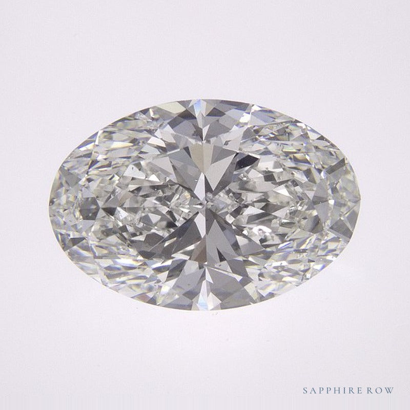 2.50 ct natural diamond, oval cut | Sapphire Row · cut7