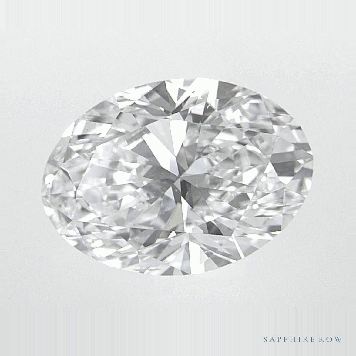 2.50 ct natural diamond, oval cut | Sapphire Row · cut6