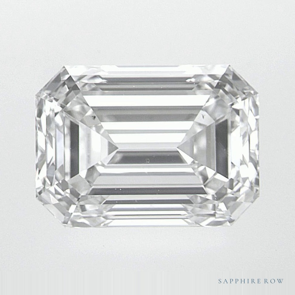 2.50 ct natural diamond, emerald cut | Sapphire Row · cut6