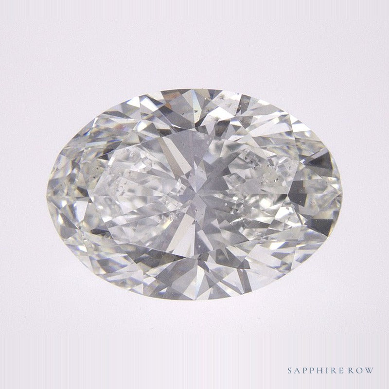 2.50 ct natural diamond, oval cut | Sapphire Row · cut6