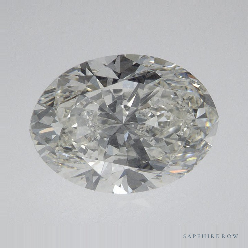 2.50 ct natural diamond, oval cut | Sapphire Row · cut6