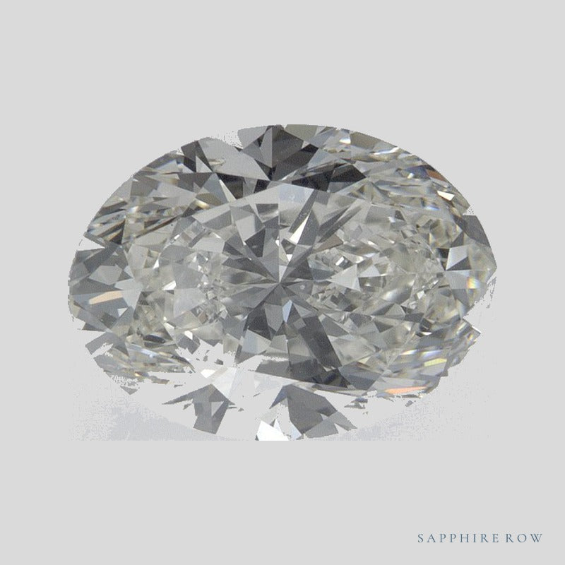 2.50 ct natural diamond, oval cut | Sapphire Row · cut4 · cut5