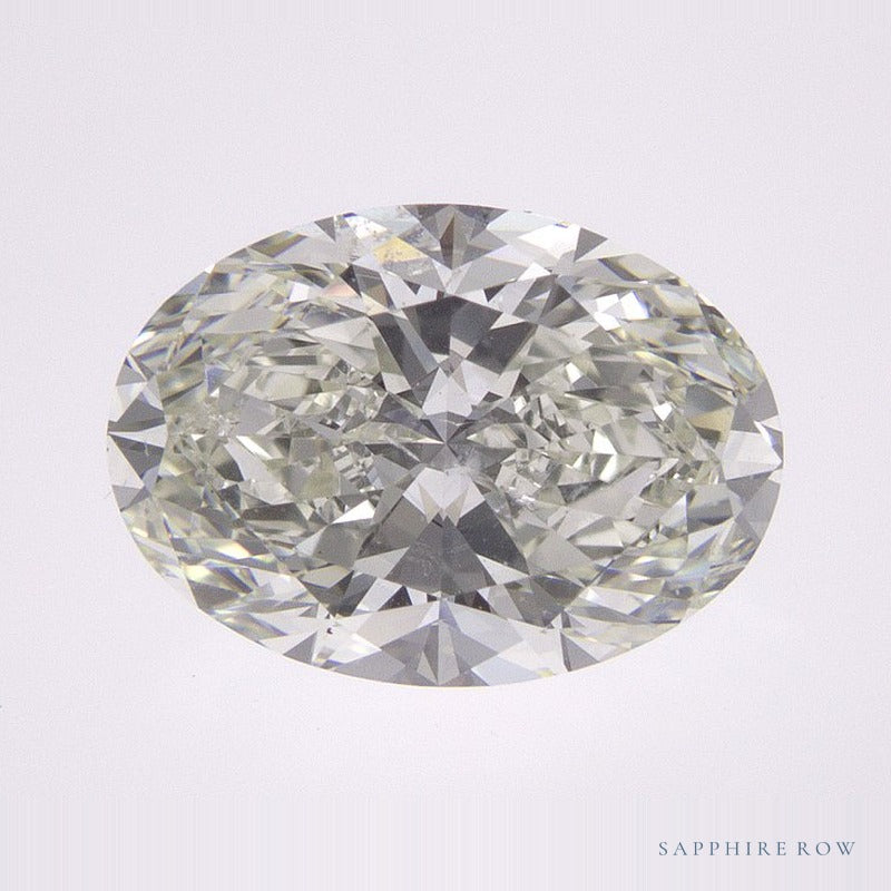 2.50 ct natural diamond, oval cut | Sapphire Row · cut6