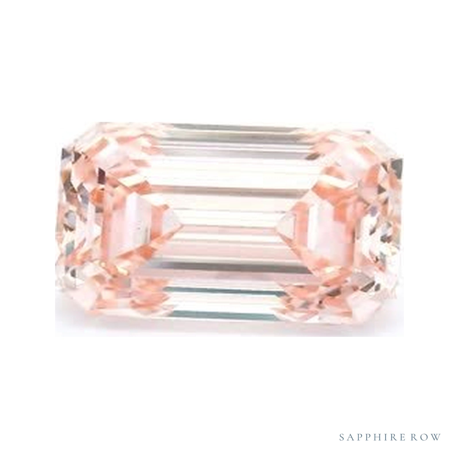 2.50 ct lab-grown fancy intense pink diamond, emerald cut | Sapphire Row · cut4