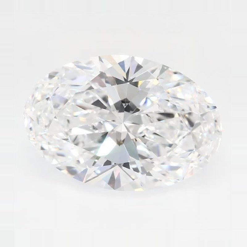 2.50 ct lab-grown diamond, oval cut | Sapphire Row · cut7