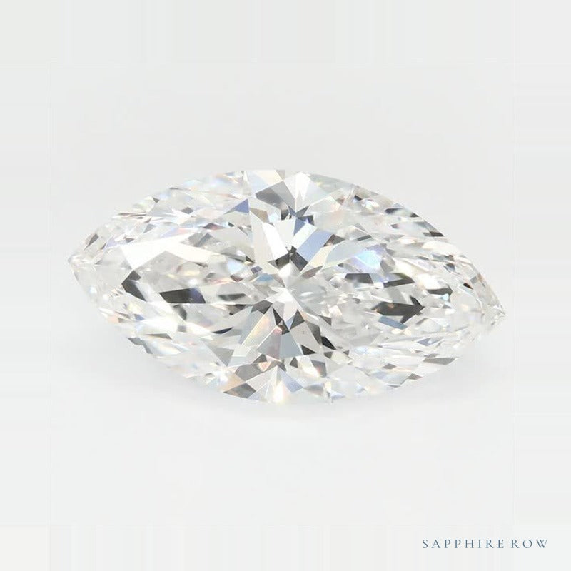 2.46 ct lab-grown diamond, marquise cut | Sapphire Row · cut6