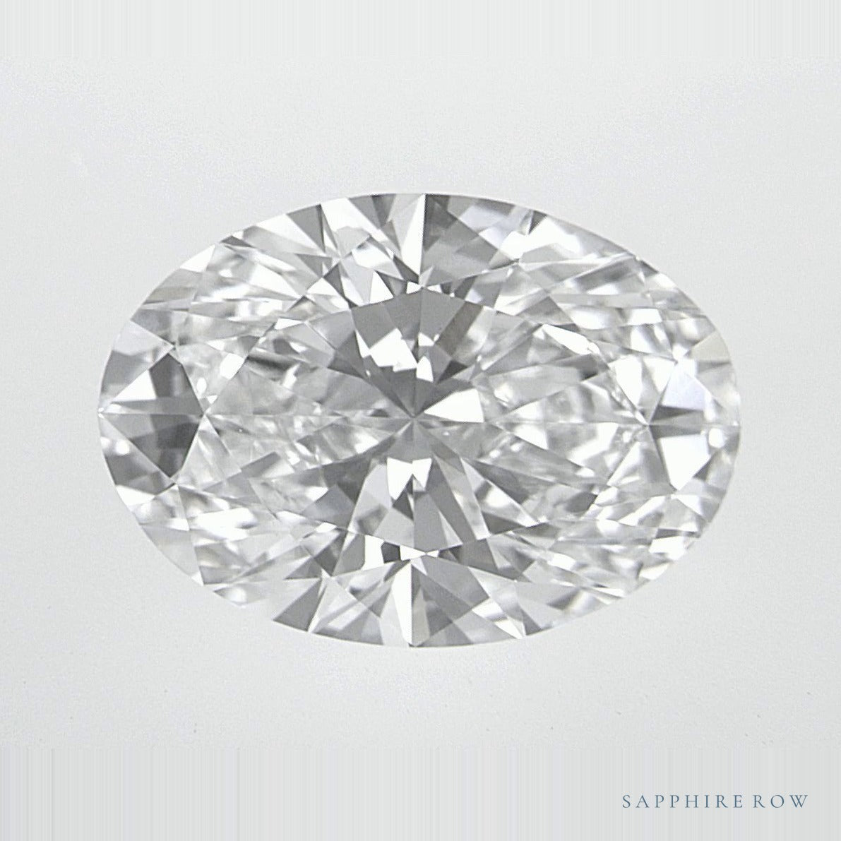 2.46 ct lab-grown diamond, oval cut | Sapphire Row · cut6