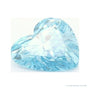 2.45 ct lab-grown fancy vivid blue diamond, heart cut | Sapphire Row · cut4
