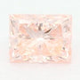 2.44 ct lab-grown fancy vivid pink diamond, square cut | Sapphire Row · cut7