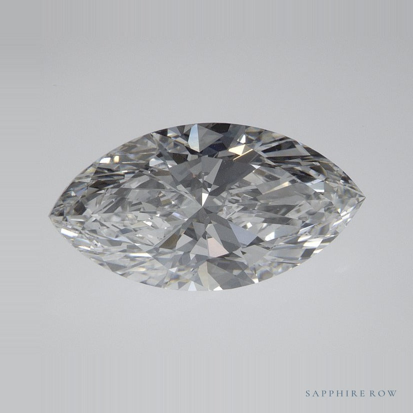 2.43 ct lab-grown diamond, marquise cut | Sapphire Row · cut6