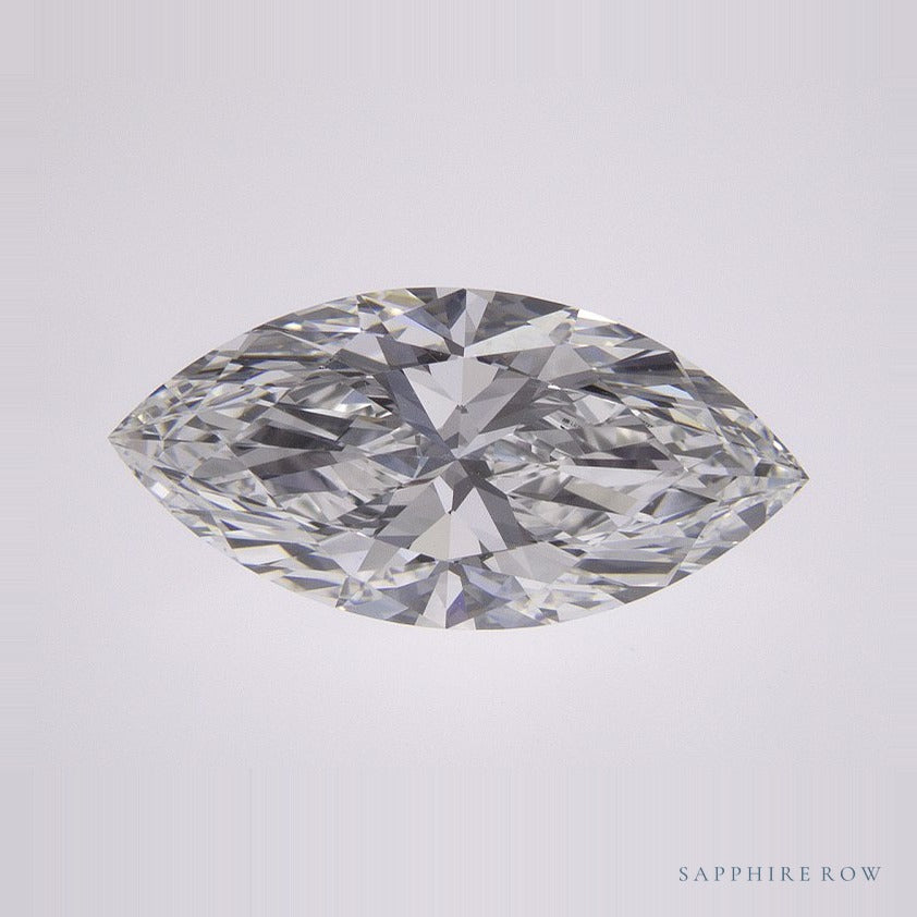 2.42 ct lab-grown diamond, marquise cut | Sapphire Row · cut6