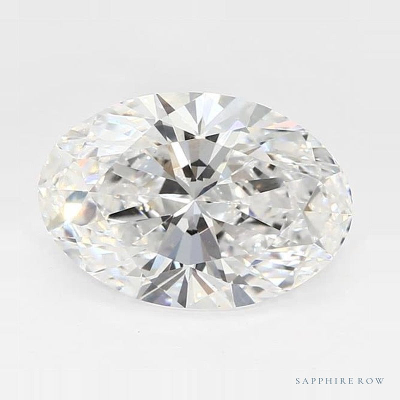 2.41 ct lab-grown diamond, oval cut | Sapphire Row · cut7