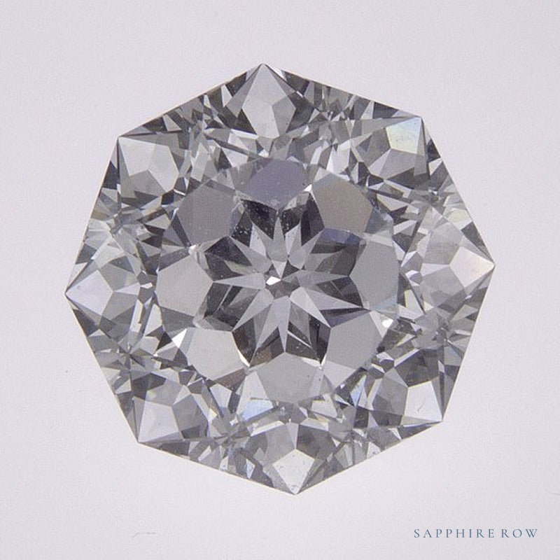 2.41 ct lab-grown diamond, octagon cut | Sapphire Row · cut6