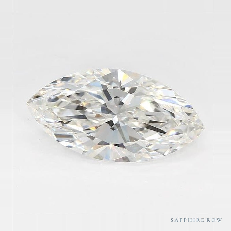 2.41 ct lab-grown diamond, marquise cut | Sapphire Row · cut6