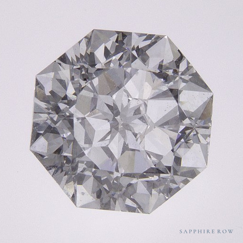 2.40 ct lab-grown diamond, octagon cut | Sapphire Row · cut6
