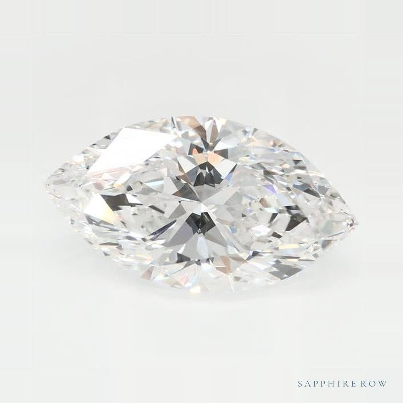 2.40 ct lab-grown diamond, marquise cut | Sapphire Row · cut6