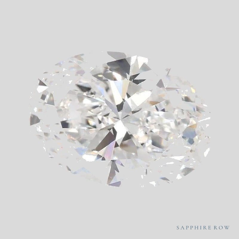 2.40 ct lab-grown diamond, oval cut | Sapphire Row · cut4 · cut5