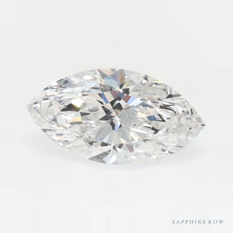 2.40 ct lab-grown diamond, marquise cut | Sapphire Row · cut6