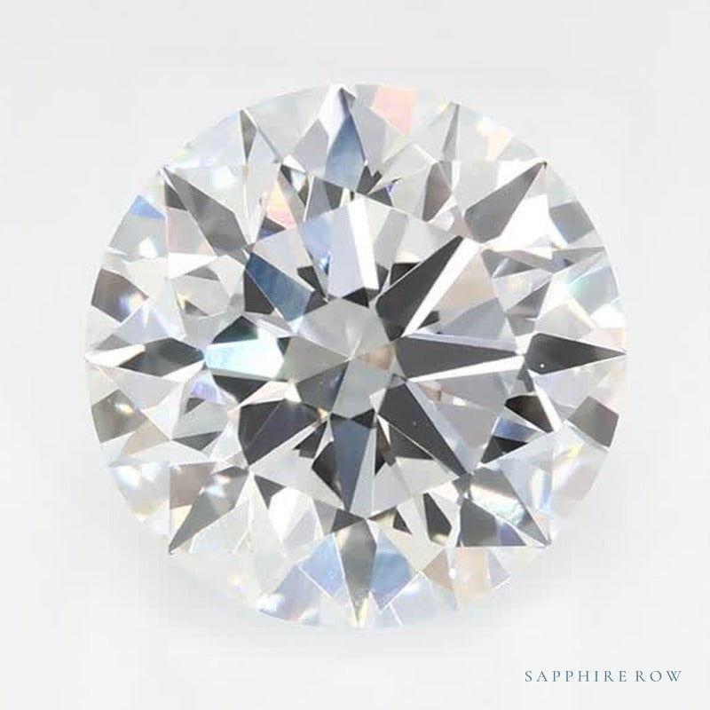 2.40 ct lab-grown diamond, round cut | Sapphire Row · cut6