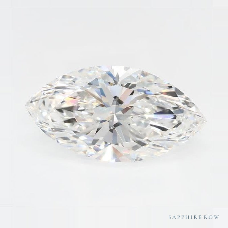2.39 ct lab-grown diamond, marquise cut | Sapphire Row · cut6