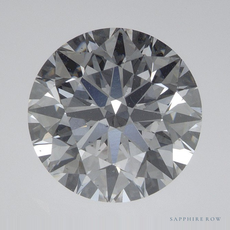 2.39 ct lab-grown diamond, round cut | Sapphire Row · cut6