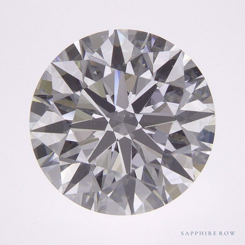 2.39 ct lab-grown diamond, round cut | Sapphire Row · cut6