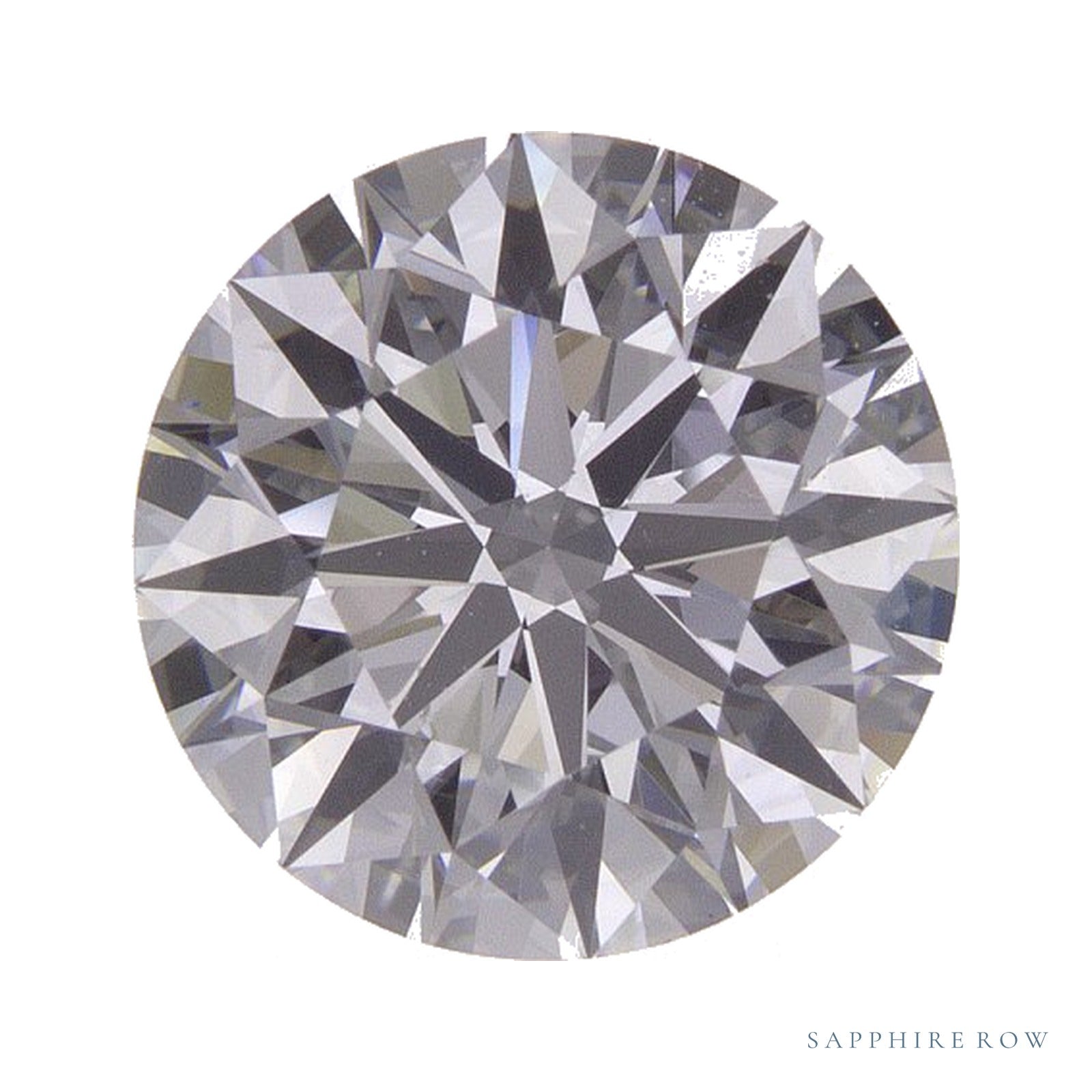 2.39 ct lab-grown diamond, round cut | Sapphire Row · cut4