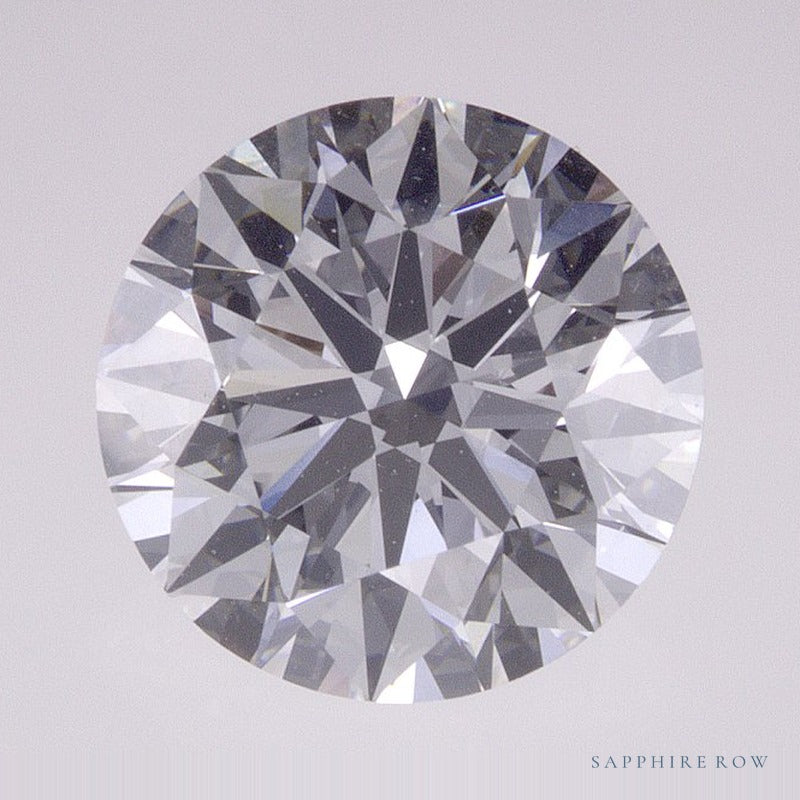 2.39 ct lab-grown diamond, round cut | Sapphire Row · cut7