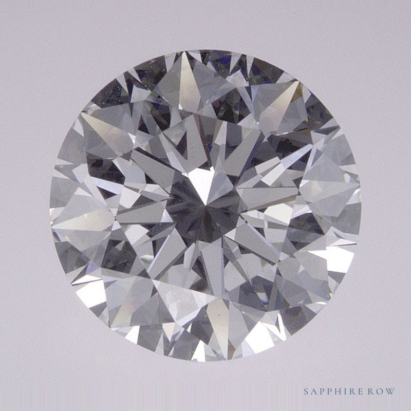 2.38 ct lab-grown diamond, round cut | Sapphire Row · cut6