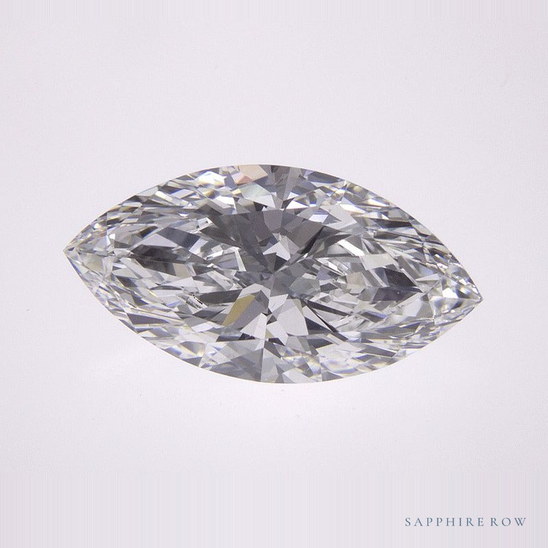 2.37 ct lab-grown diamond, marquise cut | Sapphire Row · cut6