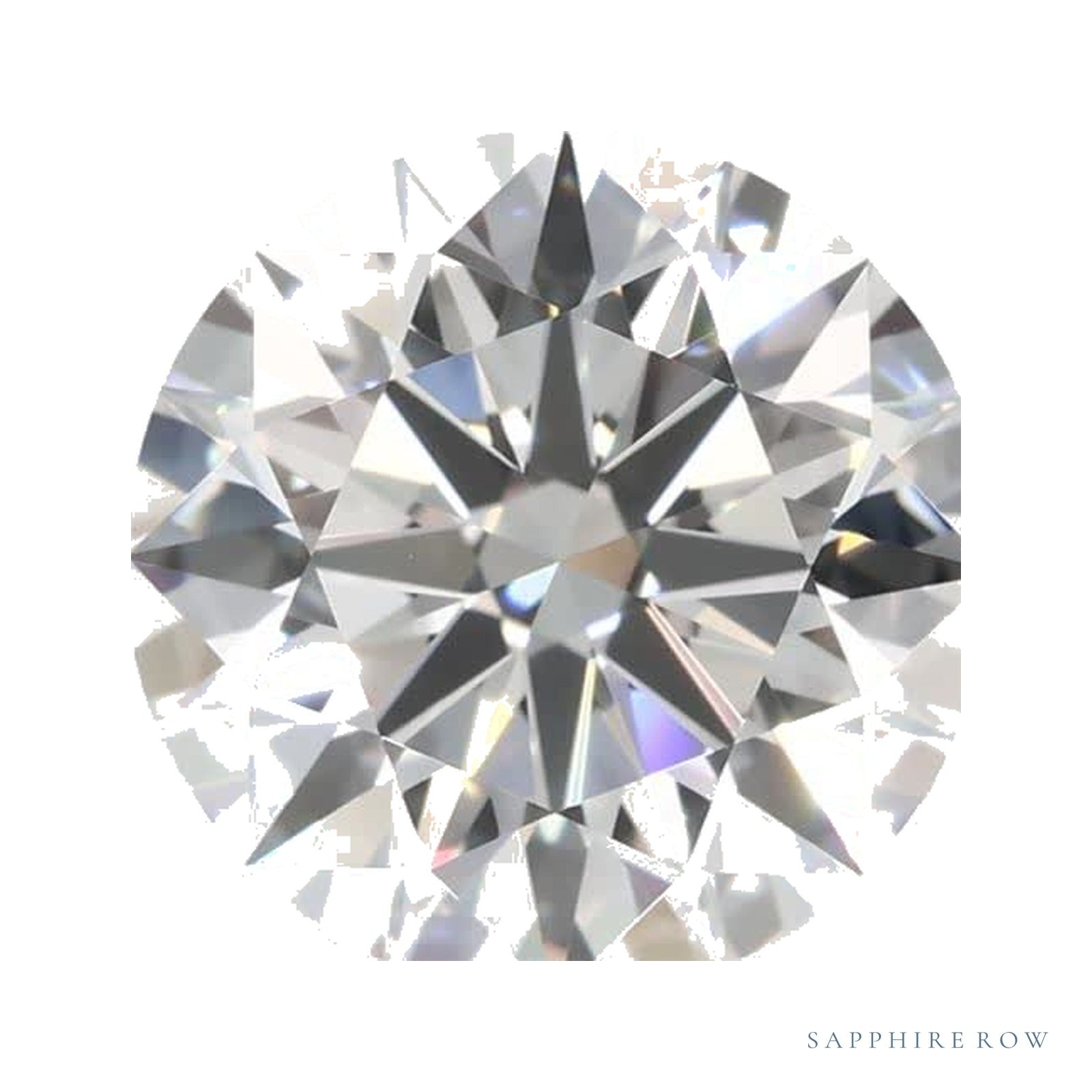 2.37 ct lab-grown diamond, round cut | Sapphire Row · cut4