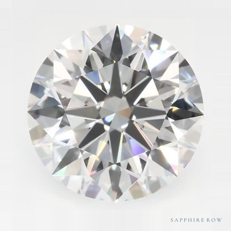 2.37 ct lab-grown diamond, round cut | Sapphire Row · cut6