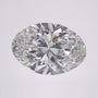 2.37 ct lab-grown diamond, oval cut | Sapphire Row · cut7