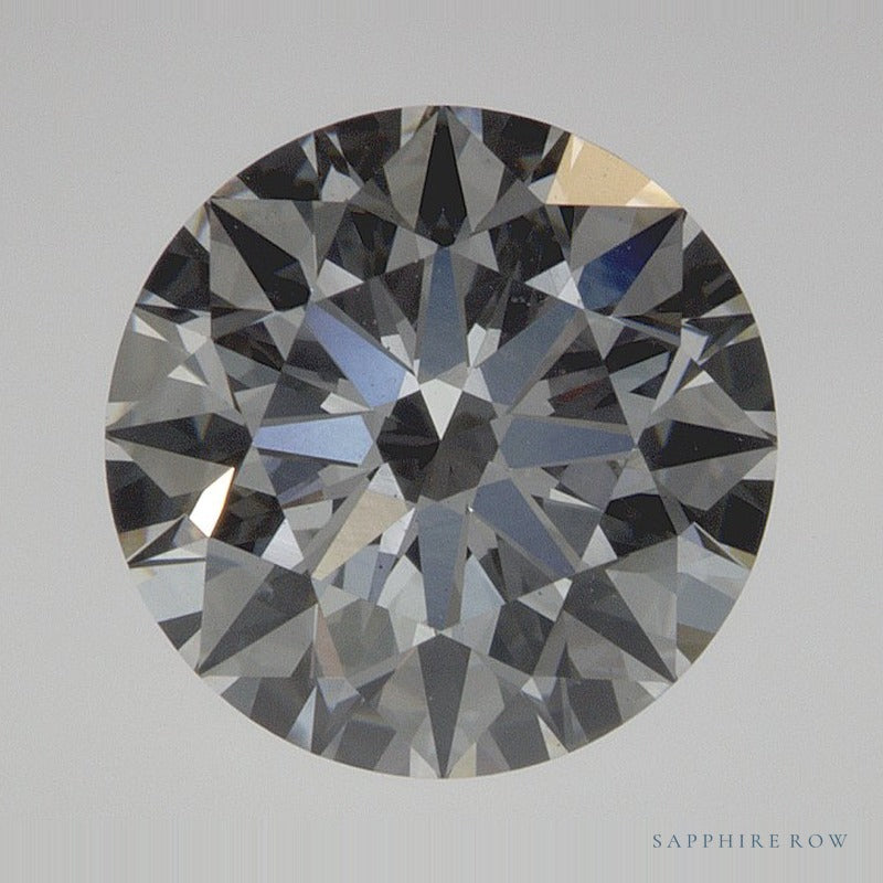 2.37 ct lab-grown diamond, round cut | Sapphire Row · cut6