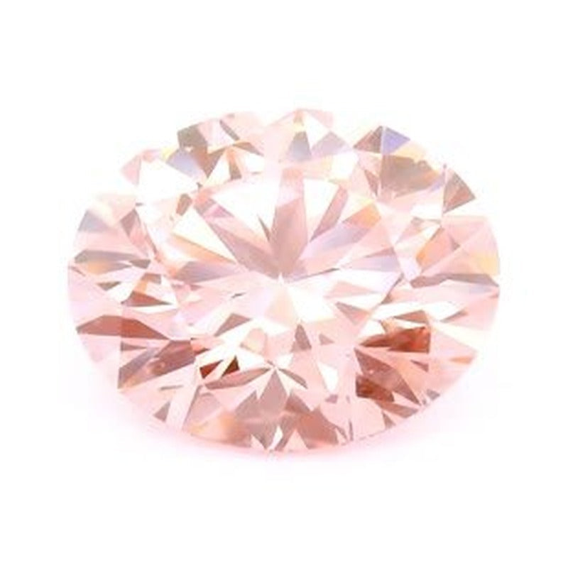 2.36 ct lab-grown fancy vivid pink diamond, round cut | Sapphire Row · cut7