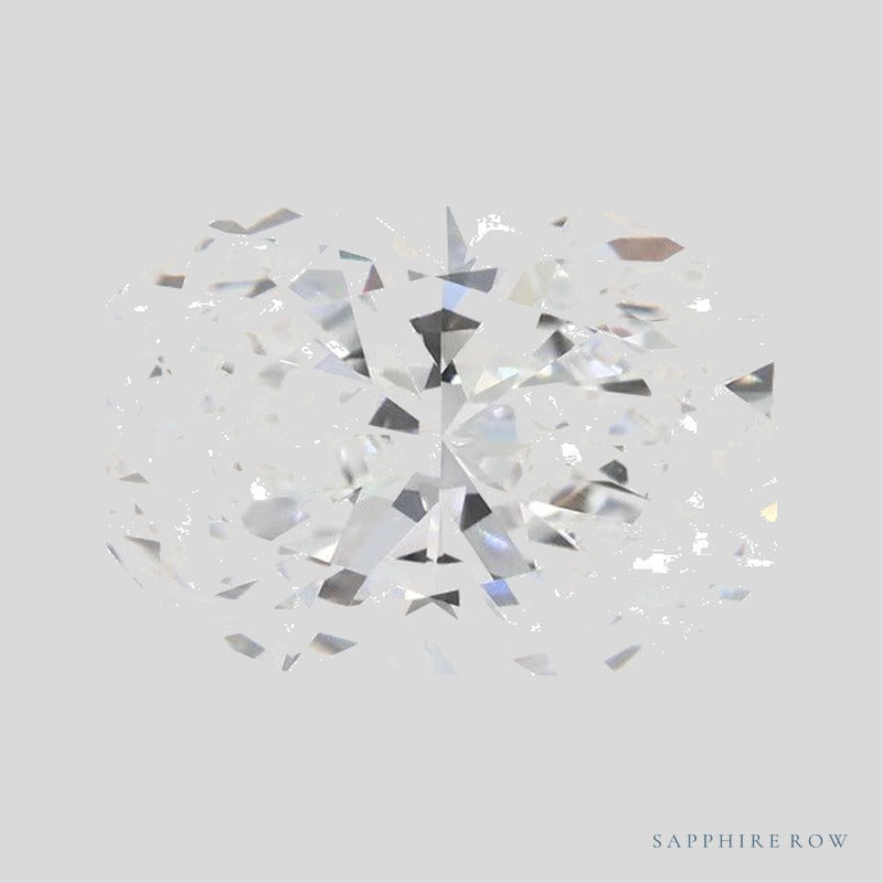 2.36 ct lab-grown diamond, oval cut | Sapphire Row · cut4 · cut5