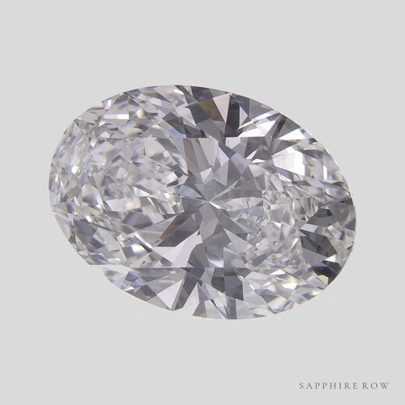 2.36 ct lab-grown diamond, oval cut | Sapphire Row · cut4 · cut5