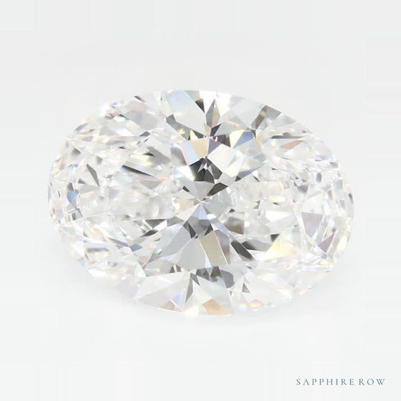 2.36 ct lab-grown diamond, oval cut | Sapphire Row · cut6